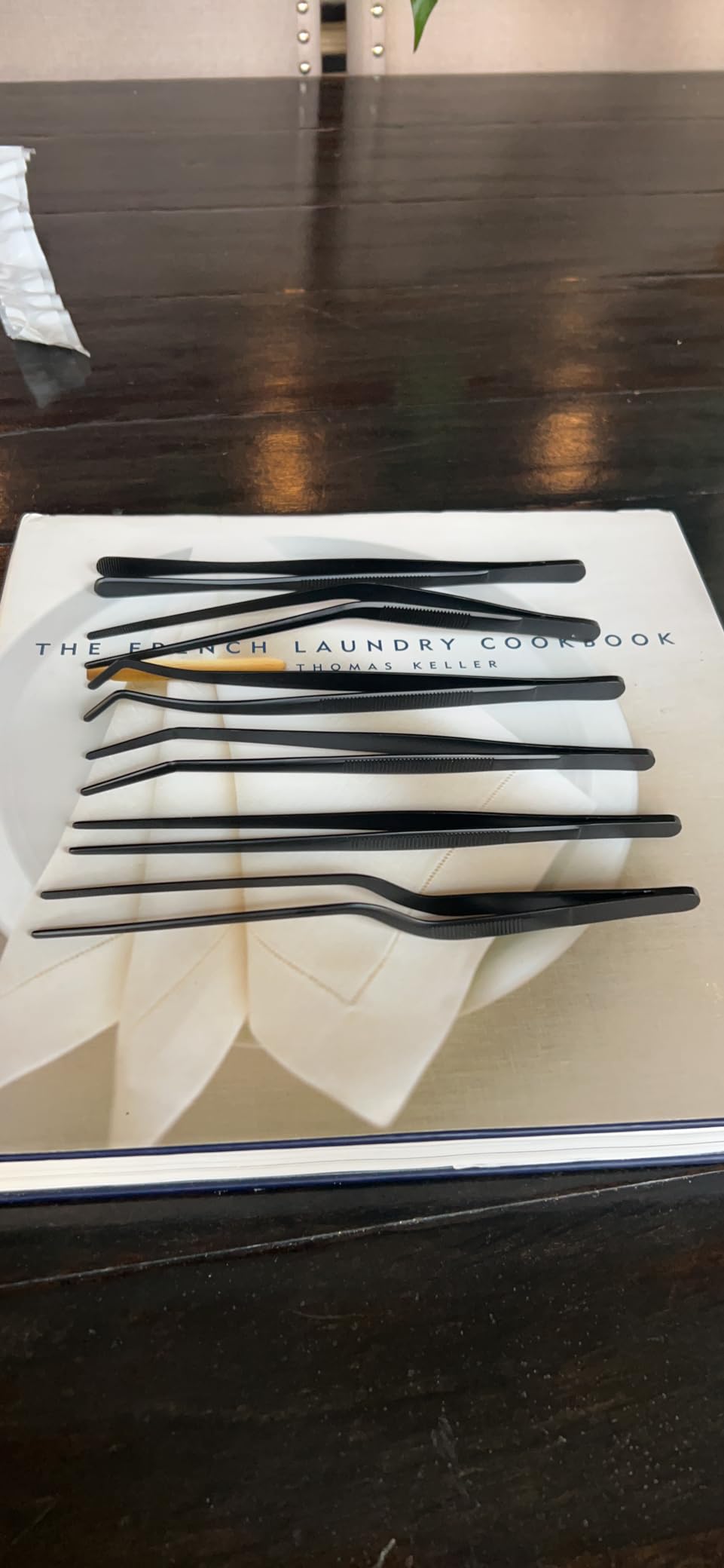 Kitchen Tweezer Tongs Set,6 Pcs Kitchen Tweezers,8