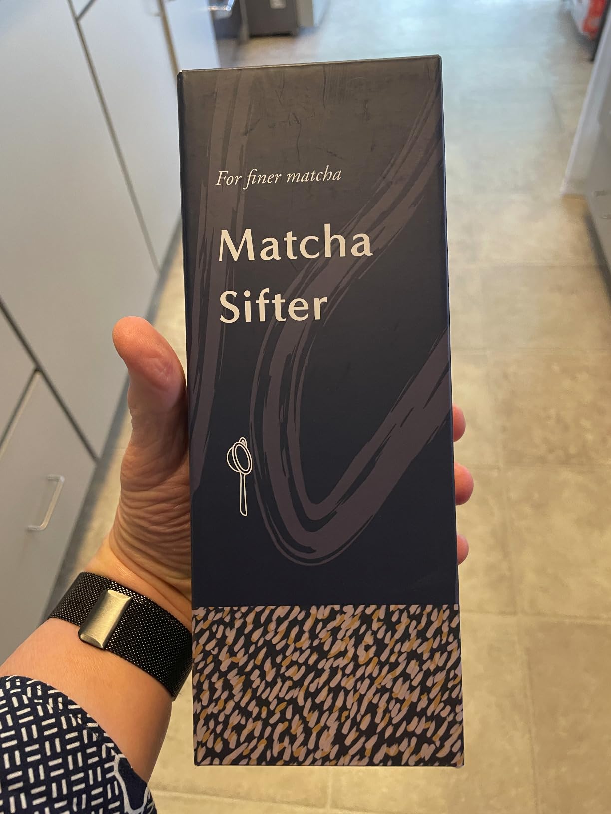 Naoki Matcha Large Stainless Steel Matcha Tea Sifter with Handle Matcha Set - Eliminate Clumps In Your Matcha Powder For Tastier Tea and Lattes customer photo 1