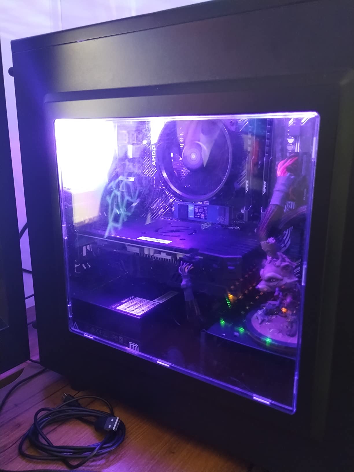 RX 5500 8gb GDDR6 Graphics Card,128 Bit, 3XDP, HDMI, PCI Express 4.0X8, 8pin with Fan Intelligent System,Gaming PC Computer Video Cards with 3X DisplayPort +1X HDMI (5500) customer photo 1