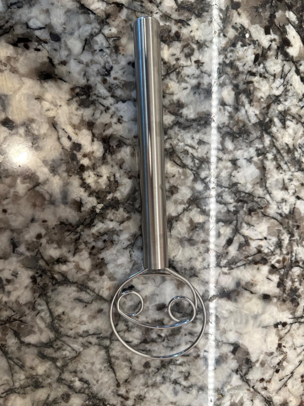 304 stainless steel dough whisk, Dishwasher Safe Danish Dough Whisk, Dutch Bread Whisk for Sourdough, Pizza, Pastry, Cake Batter, 12-inch sourdough tools customer photo 1