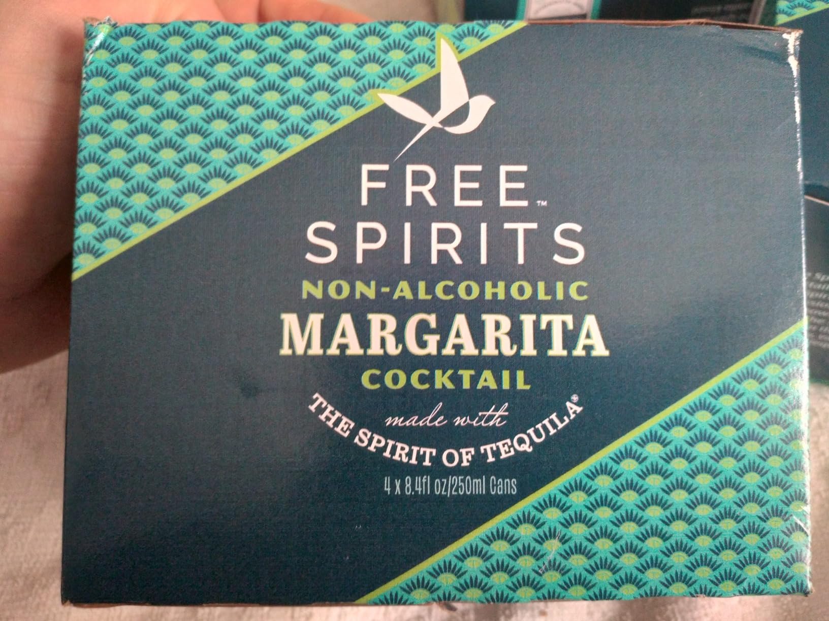 Free Spirits Margarita (12 Pack) Non-Alcoholic Cocktail - Ready To Drink Mocktail - Low Sugar, Real Fruit Juice, B-Vitamins - Award-Winning - 8.4 fl oz Cans customer photo 1