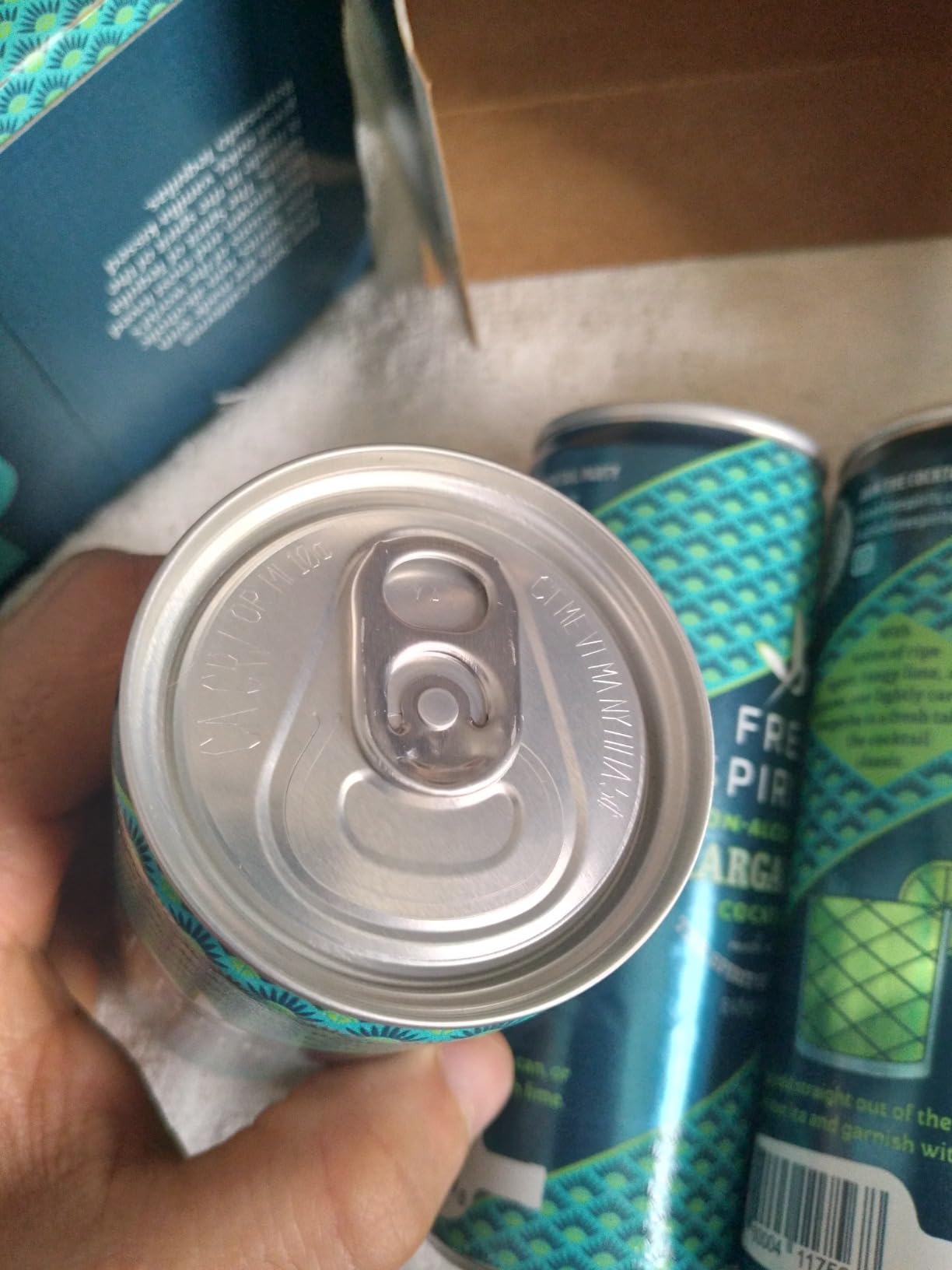 Free Spirits Margarita (12 Pack) Non-Alcoholic Cocktail - Ready To Drink Mocktail - Low Sugar, Real Fruit Juice, B-Vitamins - Award-Winning - 8.4 fl oz Cans customer photo 2