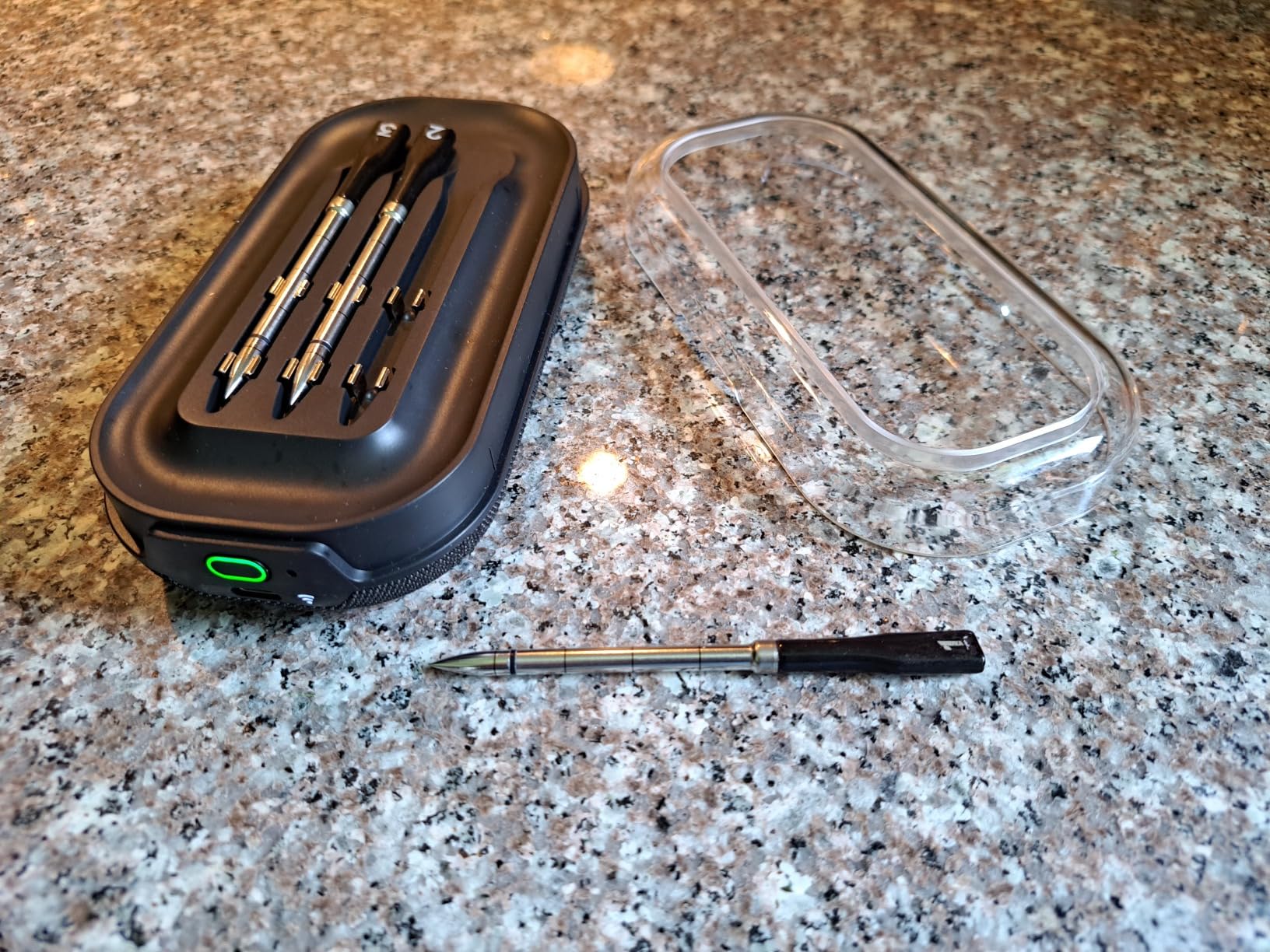 CHEF iQ Sense Smart Wireless Meat Thermometer with 2 Ultra-Thin Probes, Unlimited Range Bluetooth Meat Thermometer, Digital Food Thermometer for Remote Monitoring of BBQ Grill, Oven customer photo 2