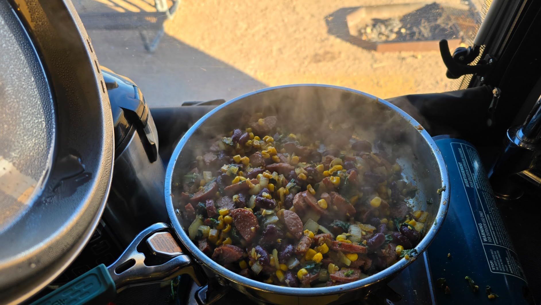 Gerber Gear ComplEAT Cook Set - Dishwasher-Safe Camping Cookware for Outdoor Cooking - Includes Saute Pan, Stock Pot, 4 Plates, 4 Bowls, Mixing Bowl & More customer photo 1