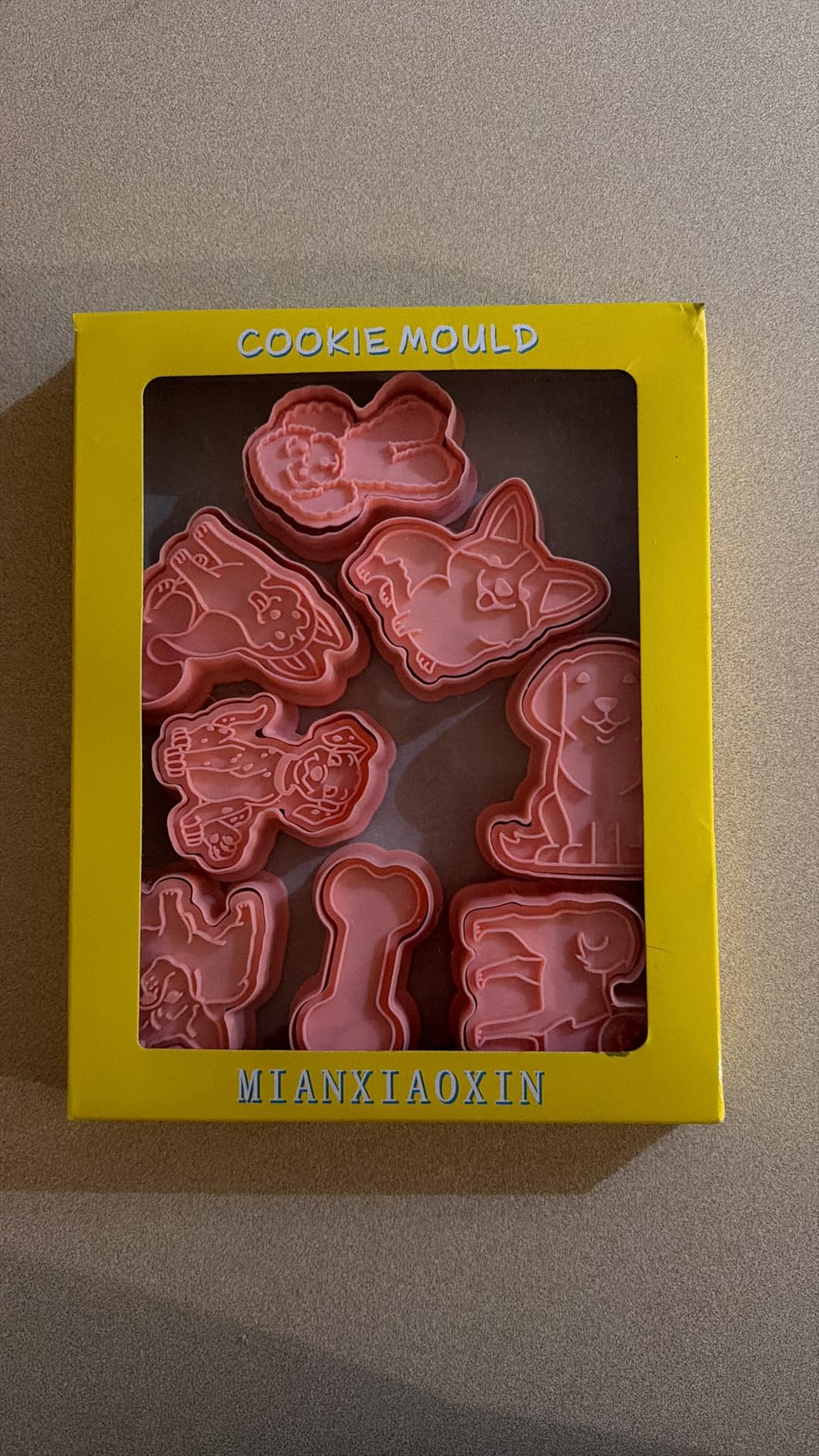 8 Dog Cookie Cutters Set, 3D Puppy Cookie Stamps, Cupcake Pancake Apple Pie Pastry Biscuit Molds, Cookie Baking Molds for Dog Party Decorations (Puppy-1) customer photo 2