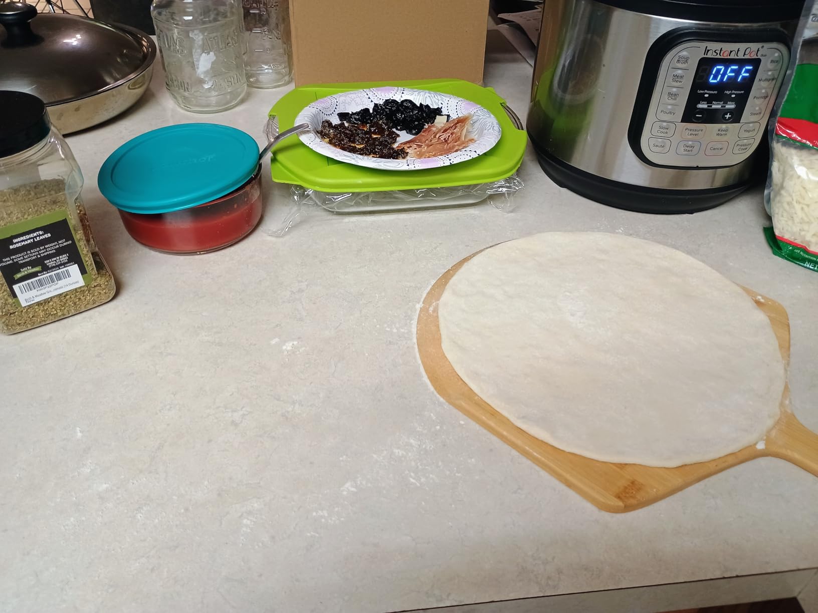 Pizza Board Pizza Peel Bamboo Pizza Cutting Board24 X16 Wood Pizza Serving Board For Kitchen Charcuterie Board customer photo 1