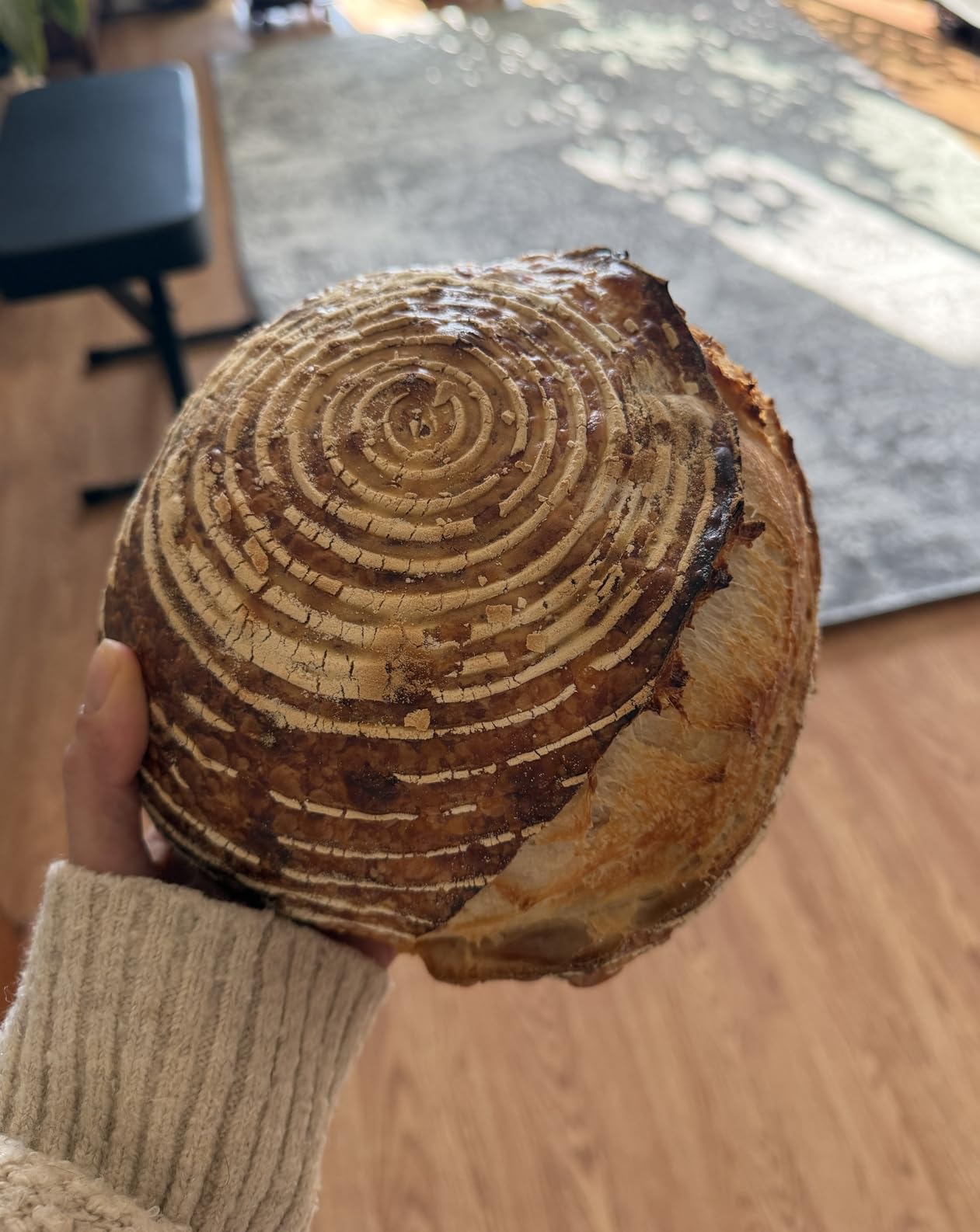 Brod & Taylor Ultralight Baking Shell for Sourdough Bread (Batard) - No Preheating Needed for Crispy Crust and Even Baking customer photo 2