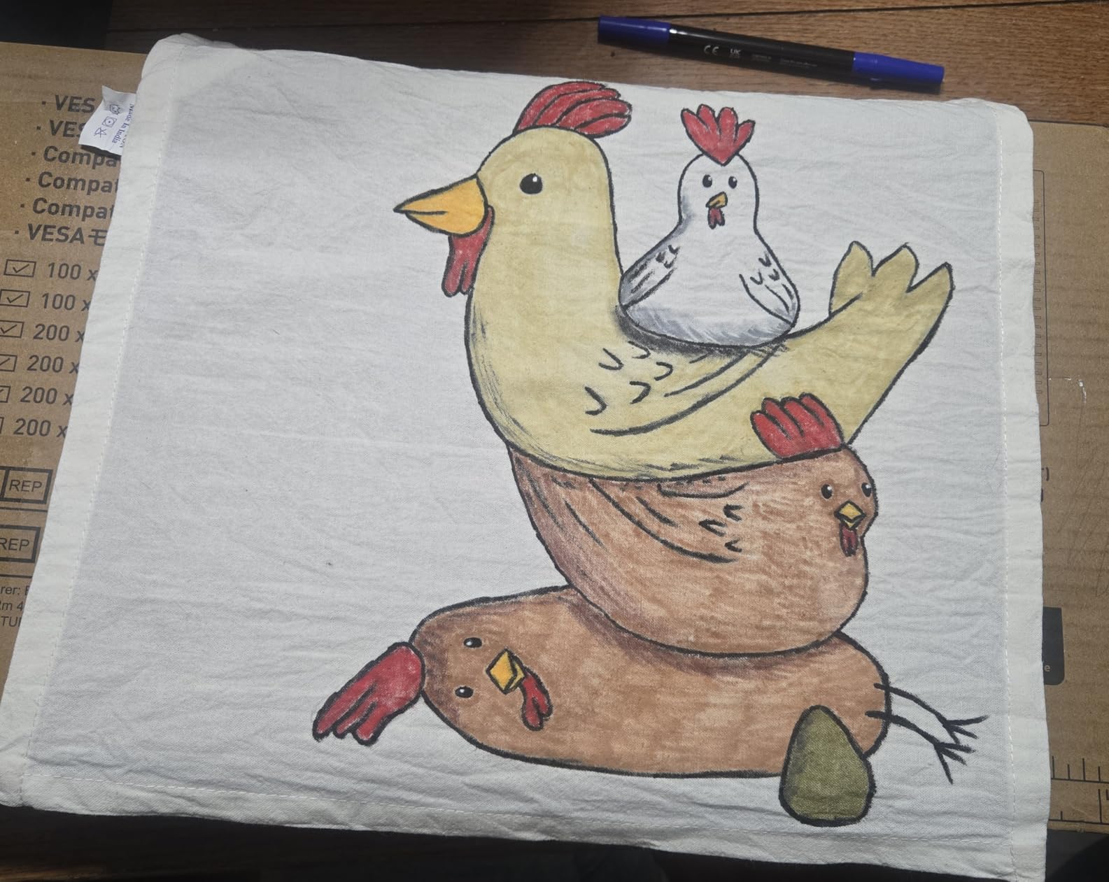 Flour Sack Towels | Tea Towel for Crafts| Kitchen Dish Cotton Blank Towel for Embroidery| Baking Bread Proofing Linen Cover| Thick Absorbent Quick Dry| 2 Pack 33