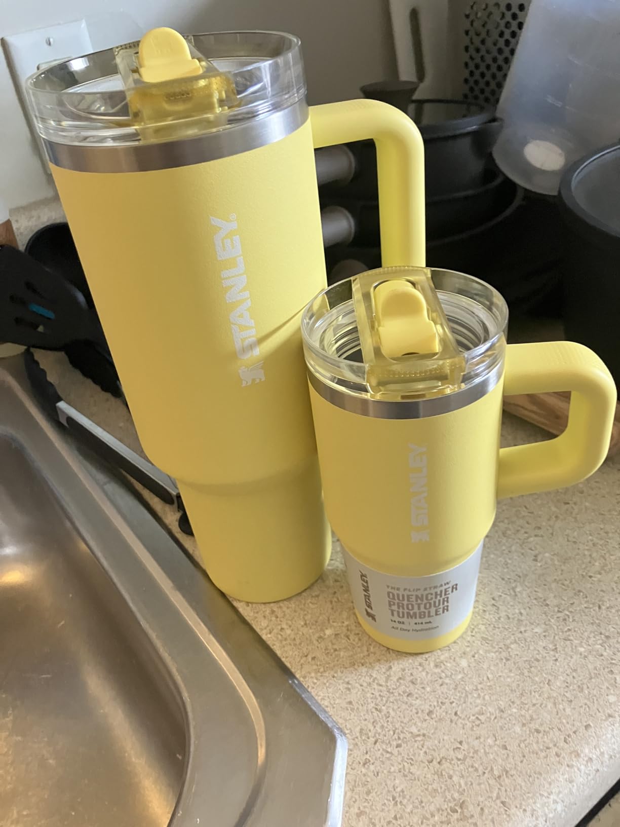 STANLEY Quencher ProTour Flip Straw Tumbler with Leakproof Lid | Built-In Straw & Handle | Cupholder Compatible for Travel | Insulated Stainless Steel Cup | BPA-Free customer photo 2