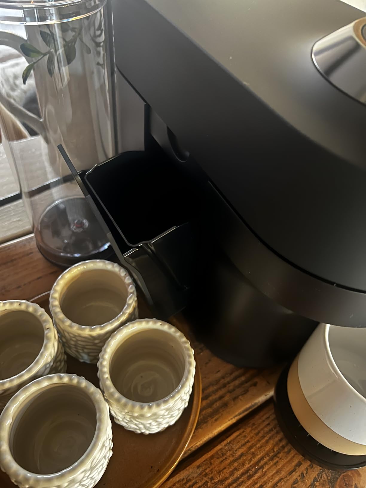 Vertuo Pop+ Deluxe Coffee and Espresso Maker by De'Longhi, Black Matte Dark Chrome customer photo 2