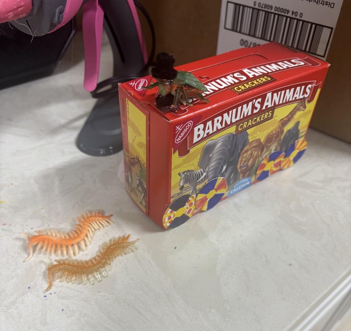 BARNUM'S Original Animal Crackers, Kids Snacks, 10 Snack Packs customer photo 1