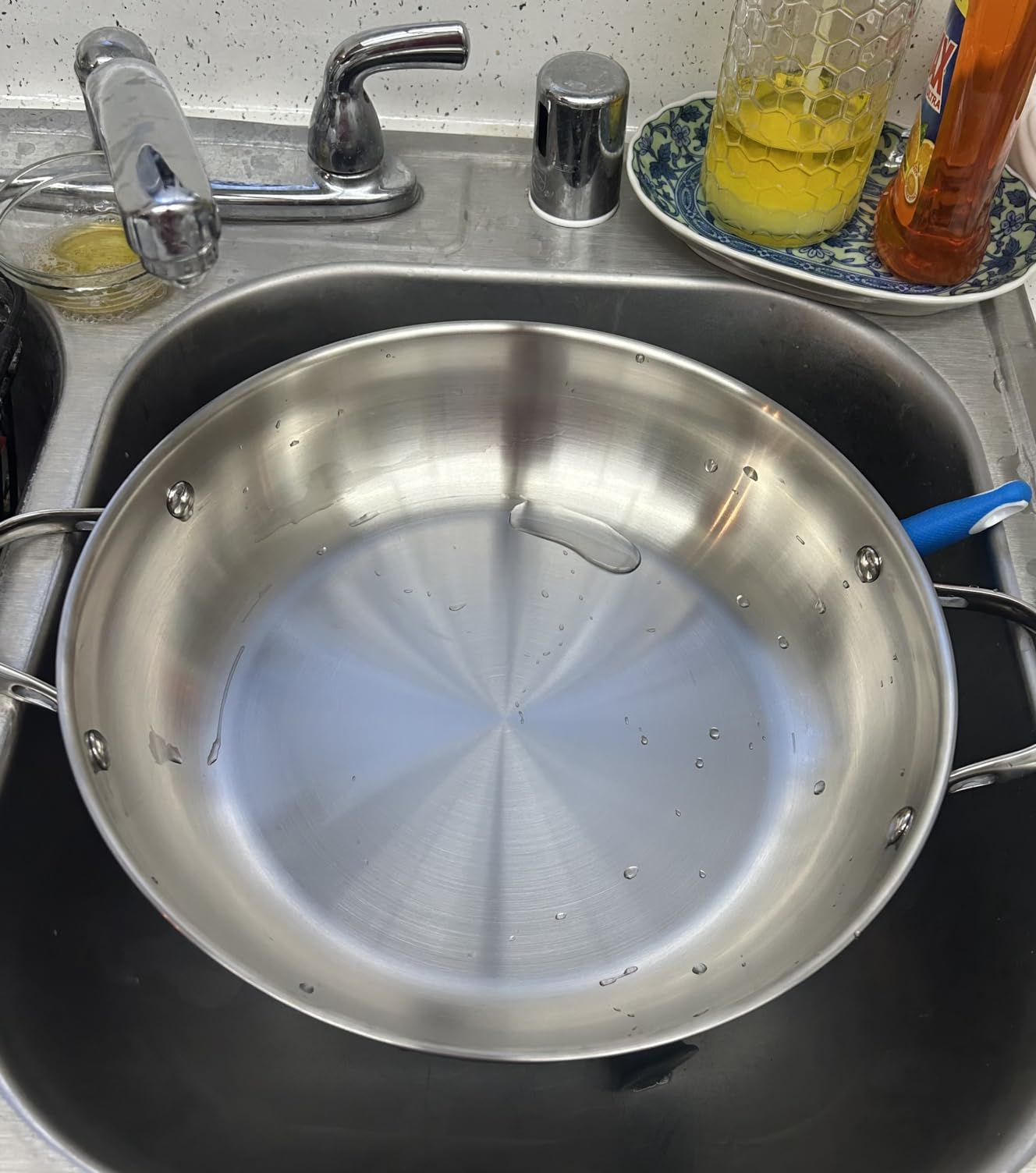 Cooks Standard Multi-Ply Clad Stainless Steel Wok Stir Fry Pan with Glass Lid, 12-inch large Stainless Steel Deep Frying Pan, Everyday Chef's Pan Flat Bottom Wok Induction Cookware customer photo 1