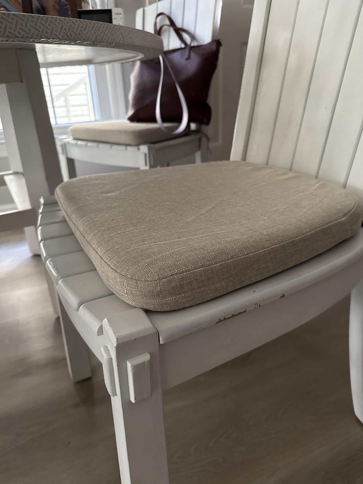 Chair Cushions for Dining Chairs Set of 4, Non Slip Kitchen Chair Pads, 17