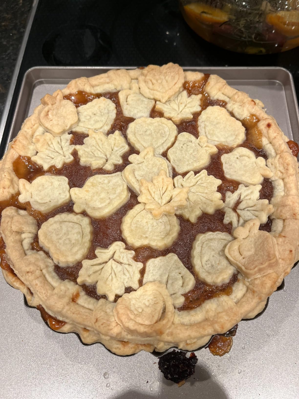 Classic Tart Pan 9 Inch Removable Bottom with Patented Silicone Crust Shaper customer photo 2