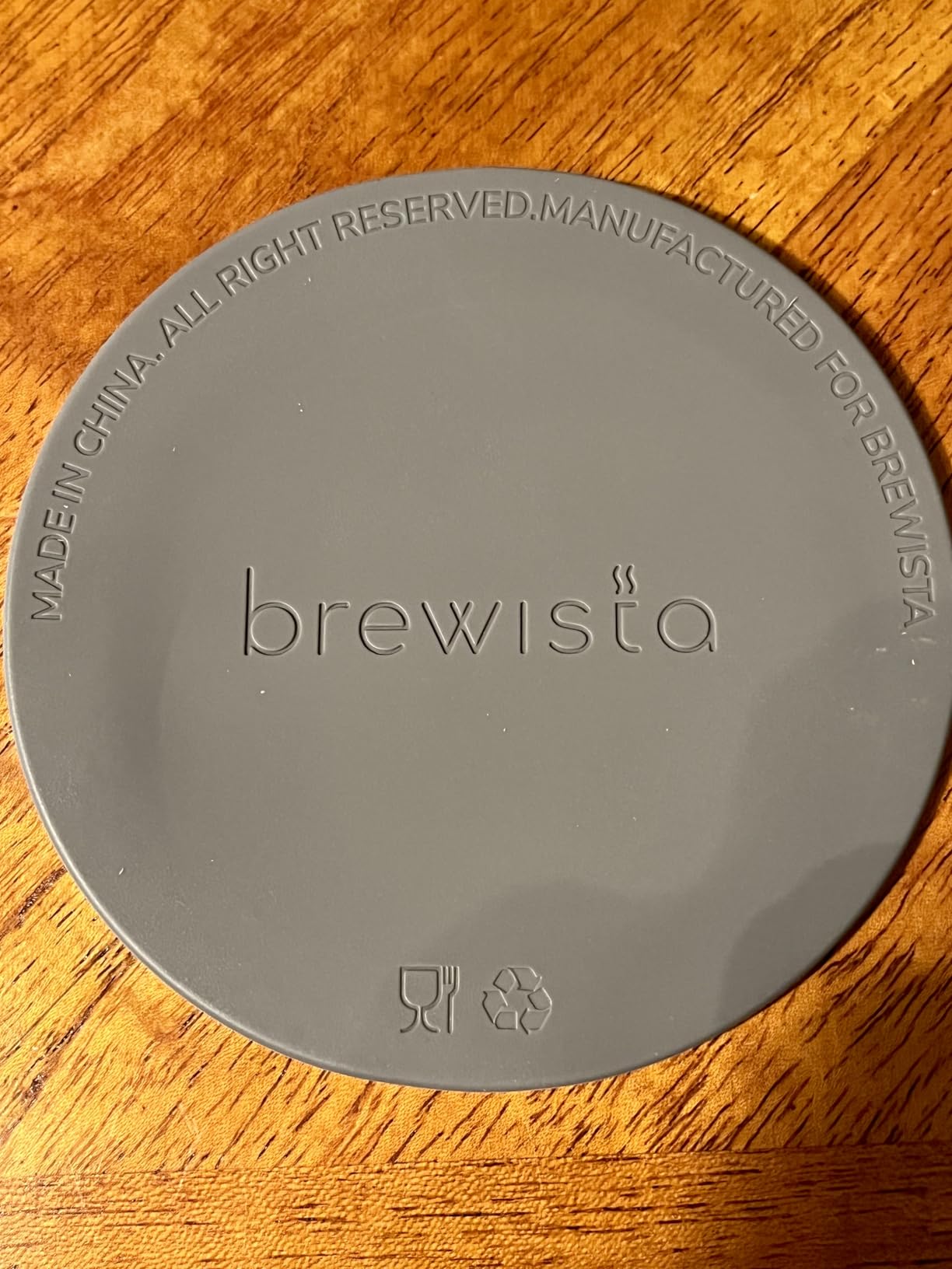 Brewista Professional Coffee Cupping Bowls with Silicone Lid, 8 oz, Heat-Retaining Porcelain, Glazed Dark Brown Interior for Precision Coffee Tasting, Espresso & Pour Over, Set of 4 (White) customer photo 2