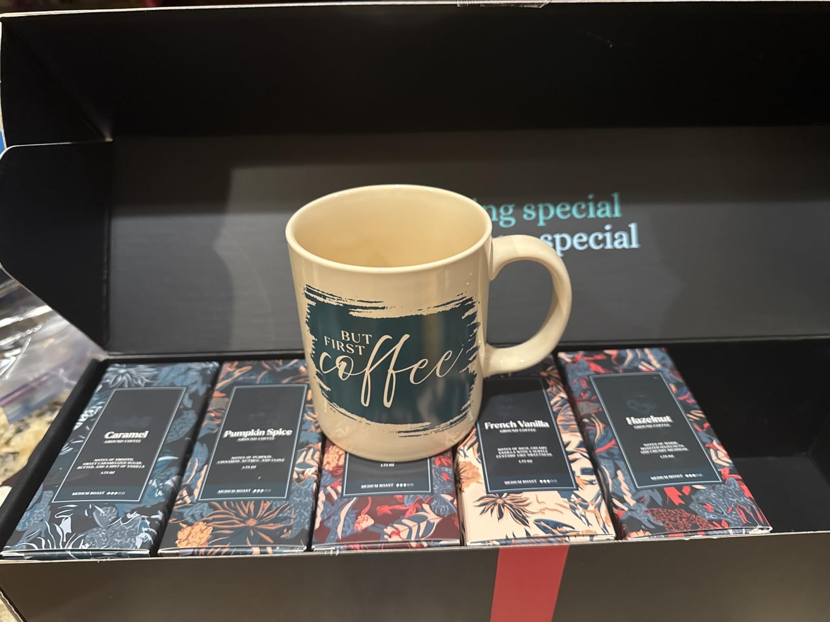 Coffee Gifts Set For Women & Men - Includes 5 Ground Coffee Flavors and Mug - Unique Christmas Gift Set for Women and Men customer photo 1