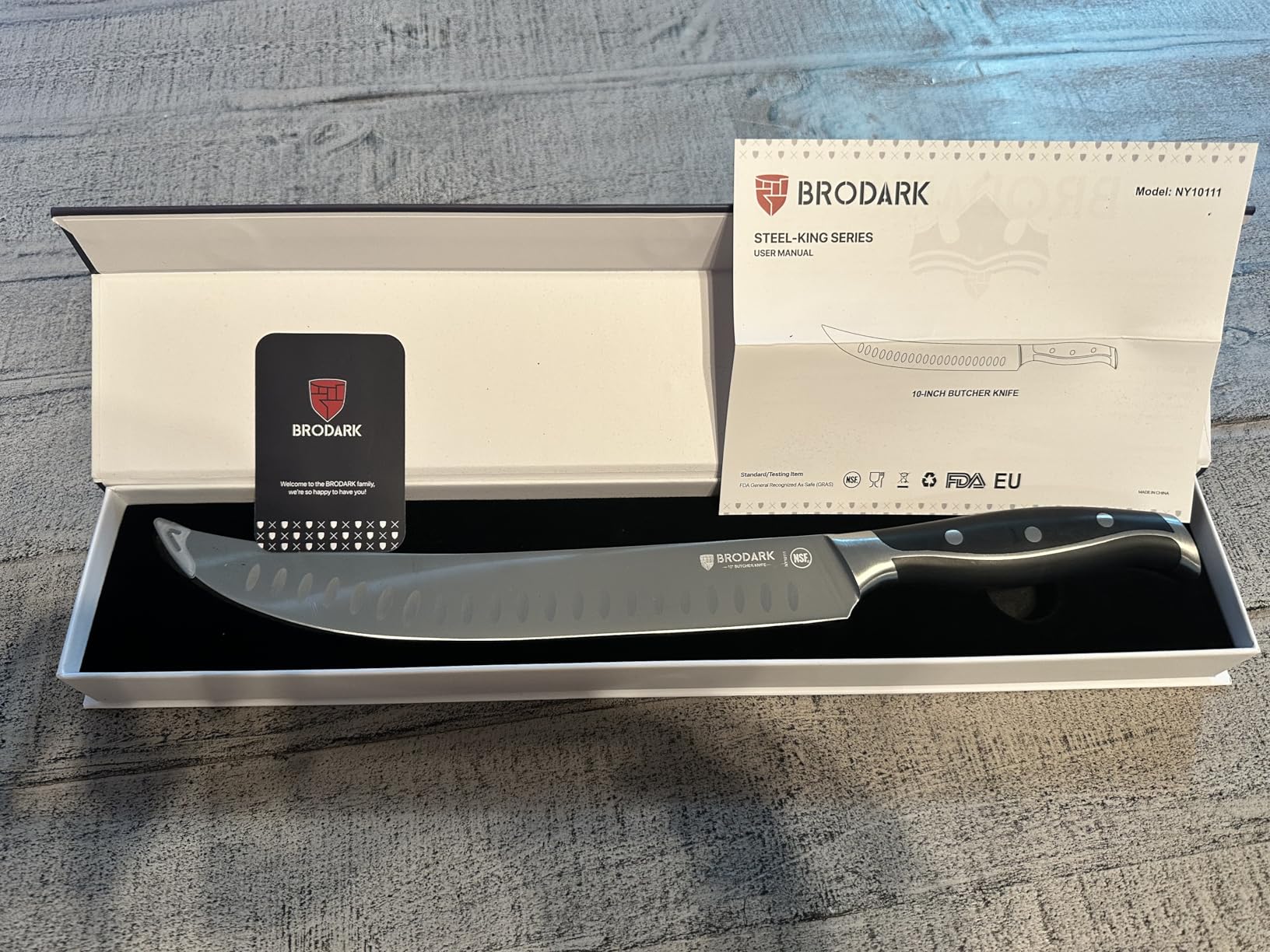 BRODARK Butcher Knife - 10