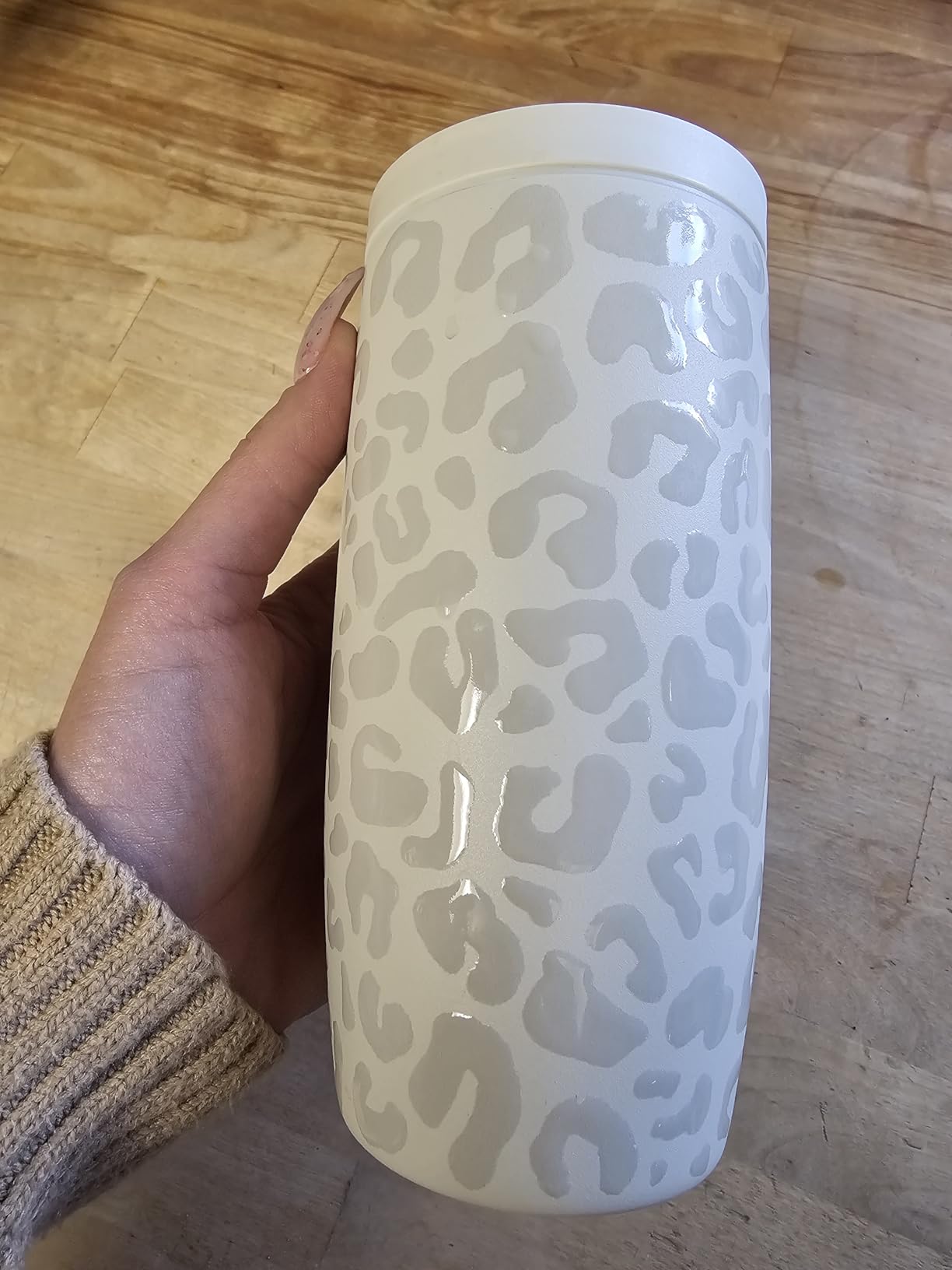 Simple Modern Travel Coffee Mug Tumbler with 360 Degree Lid | Ceramic-Lined | 16oz | Lavender Mist customer photo 1