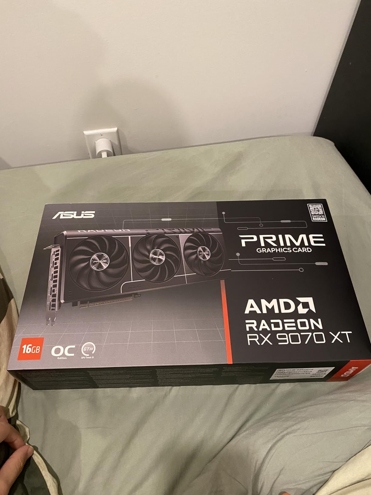 ASUS Prime Radeon RX 9070 XT OC Edition Graphics Card customer photo 2