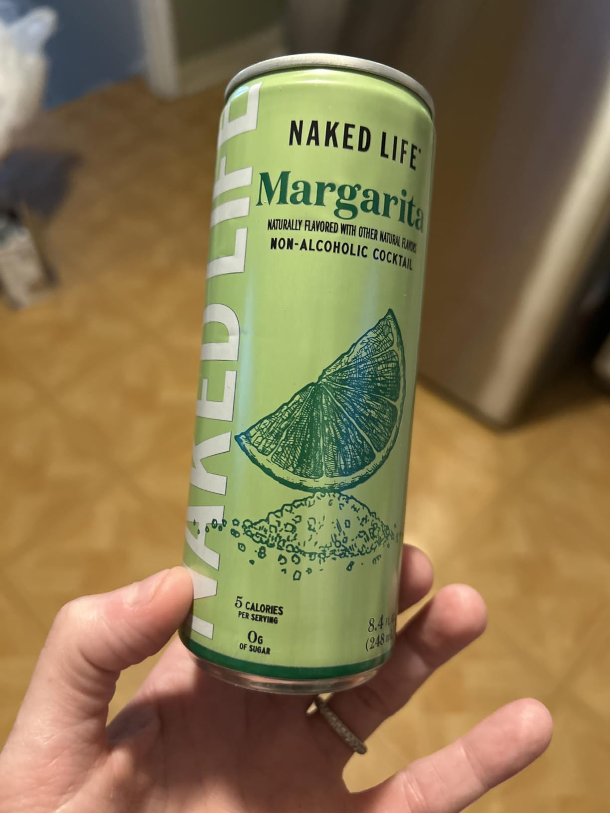 Naked Life Non-Alcoholic Drinks, Margarita, Zero Sugar, Low Calorie, Alcohol-Free Cocktails 4 pack, 8.4 fl oz cans customer photo 1