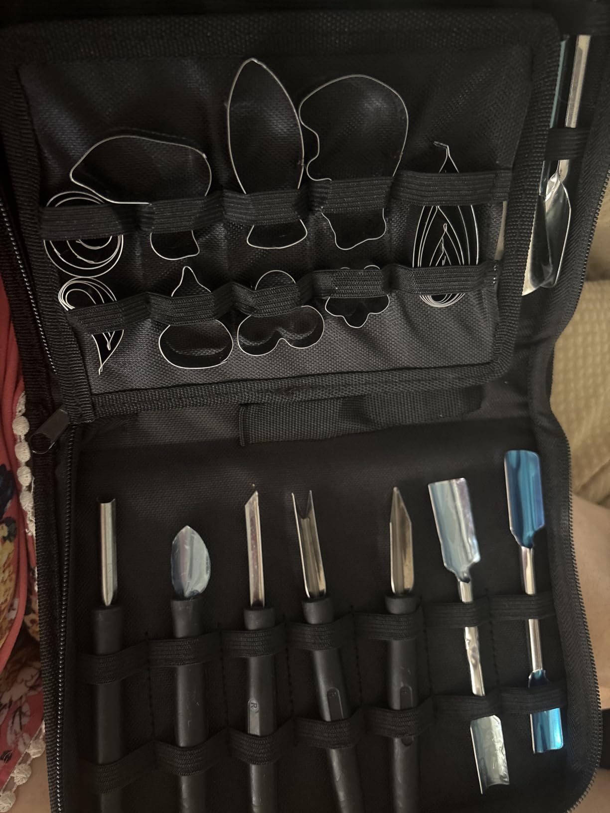 46-Piece Stainless Steel Fruit Carving Tools Set - Professional Watermelon Carving Knife Kit with Ergonomic Handles & Portable Case, Durable Fruit Cutting Tools for Culinary Arts, Sculpting, Peeling customer photo 1
