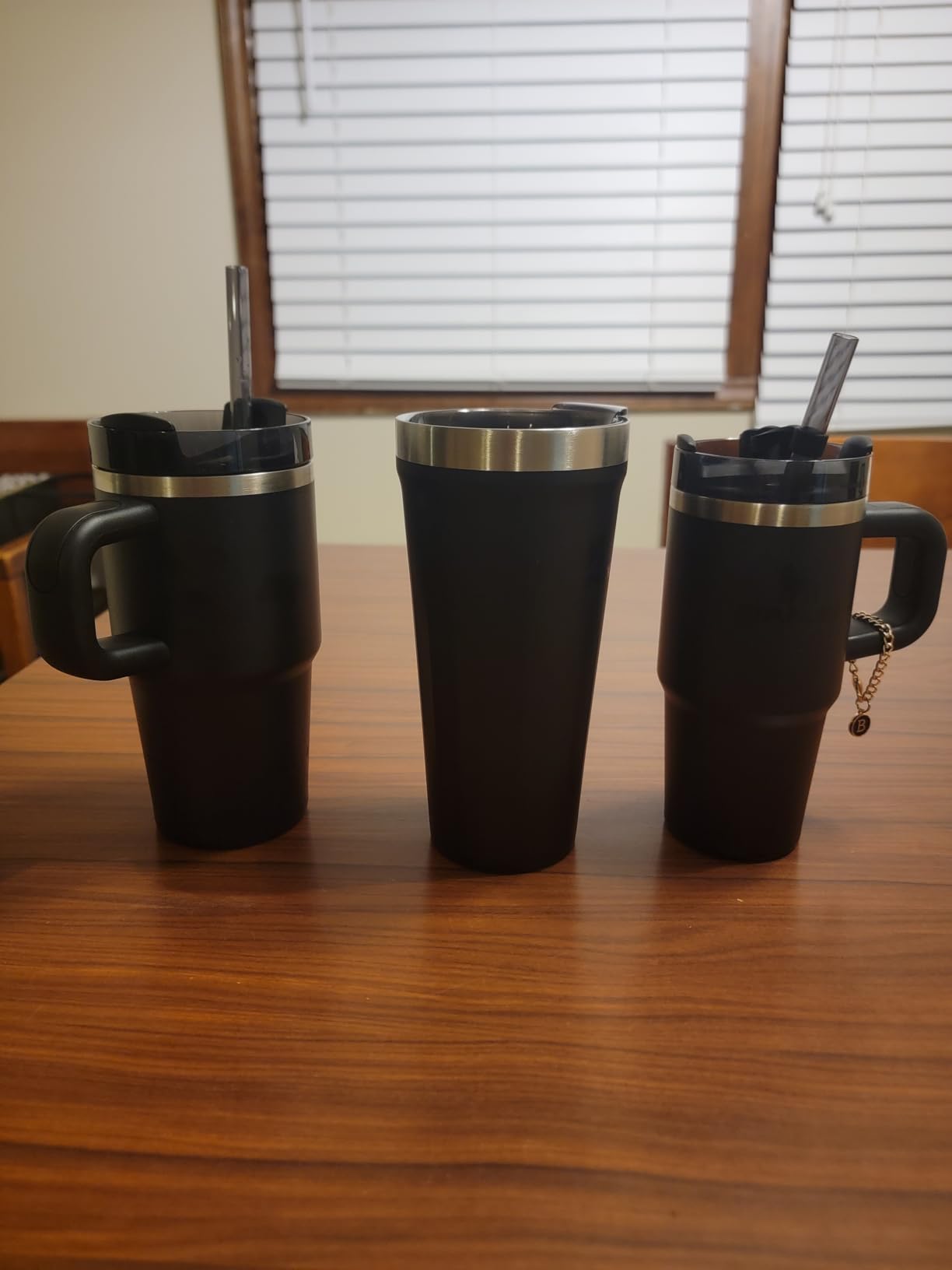 STANLEY Everyday Tumbler | Press Fit Drink Through Lid | Beverage, Coffee, and Cocktail Cup | Insulated Stainless Steel Wine Glass | BPA-Free customer photo 1