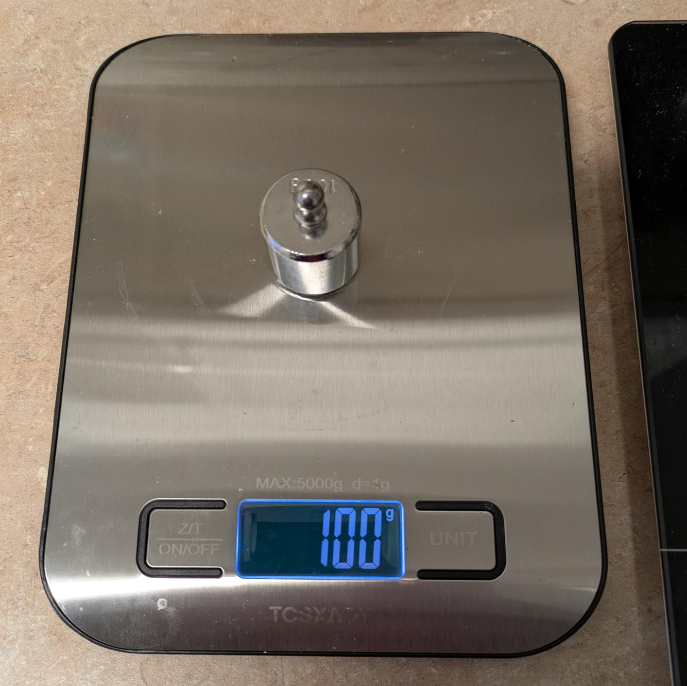 Food Scale, 11lb Digital Kitchen Scale with 6 Units LCD Display and Tare Function,Compact Design for Baking,Healthy Cooking,Meal Prep, 304 Stainless Steel customer photo 1