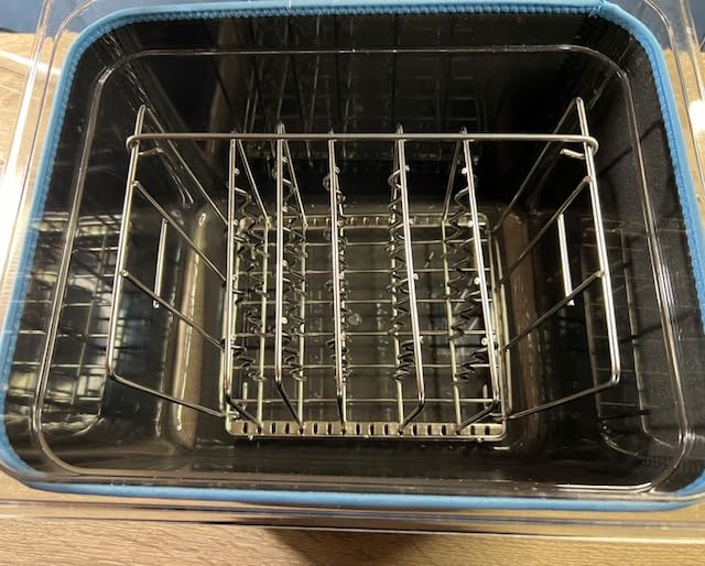 HOMENOTE Sous Vide Container 12 Quart with Universal Collapsible Hinged Lid,Complete Sous Vide Accessories Kit BPA Free,Compatible with Anova and Most Sous Vide Cookers（With Rack and Sleeve） customer photo 1