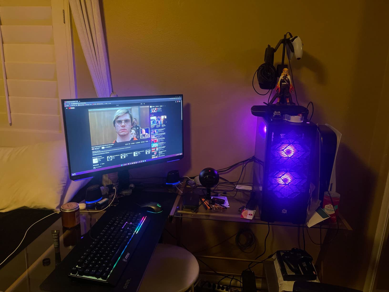 Skytech Gaming Azure 3 Desktop PC, Ryzen 7 7700X 4.5 GHz (5.4GHz), NVIDIA RTX 4060 8GB, 1TB NVMe SSD, 16GB DDR5 RAM 5200, 650W Gold PSU, 360mm ARGB AIO, Wi-Fi, Win 11 customer photo 2