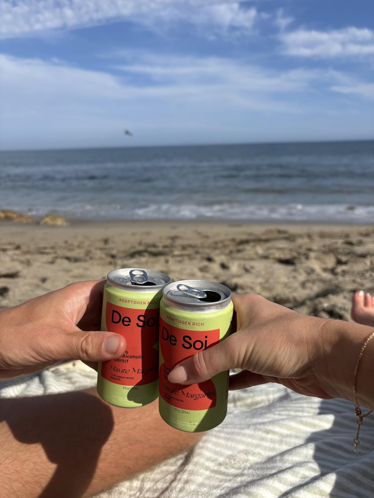 De Soi Haute Margarita 12-Pack - Sparkling Non-Alcoholic Margarita-Style Drink with Adaptogens, L-Theanine, Lion's Mane & Reishi Mushroom, Bold Mocktail Alternative customer photo 2
