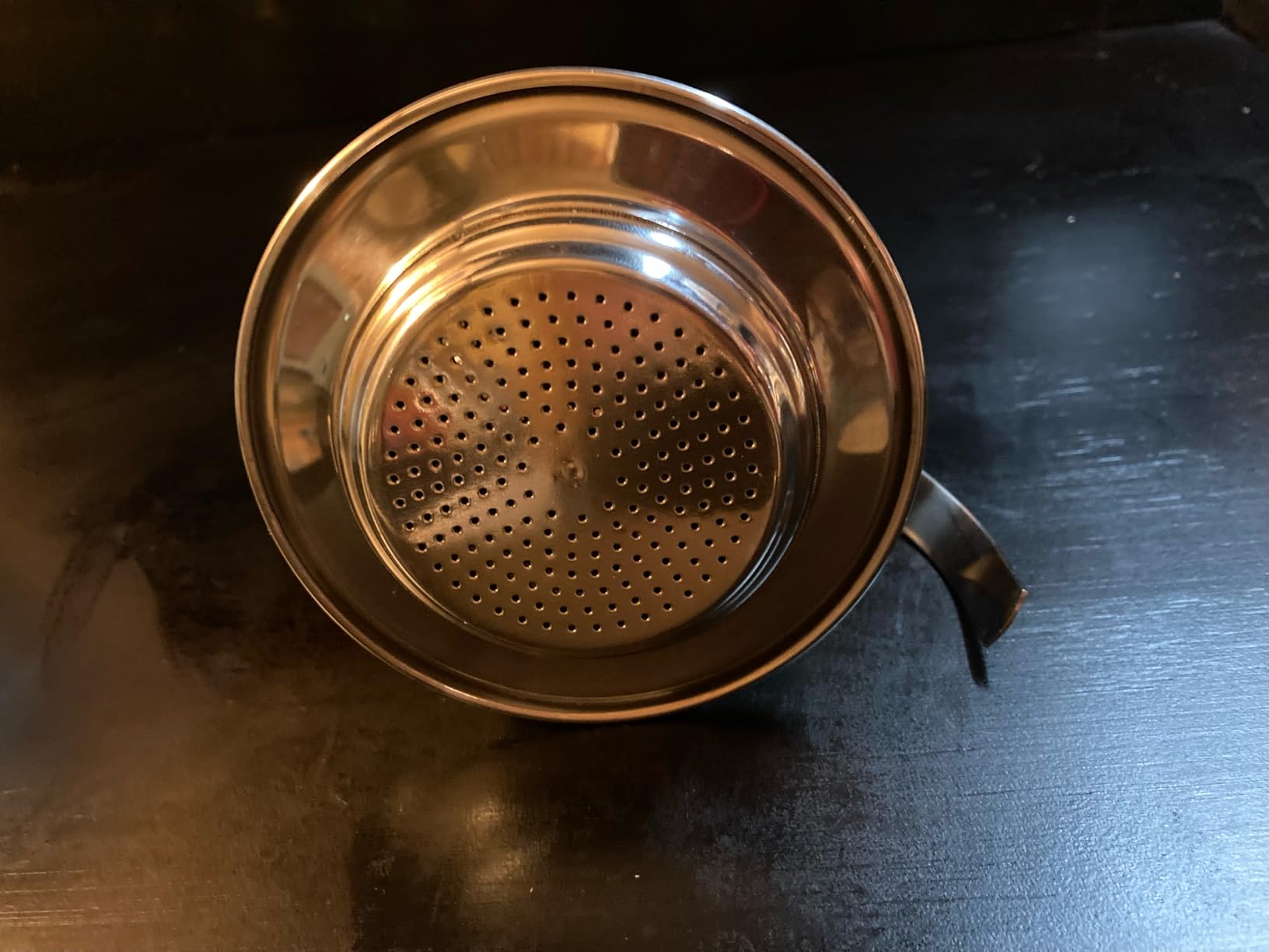 Authentic Vietnamese Coffee Dripper | Heavy-Duty 8oz Phin Filter Vietnamese Coffee Maker | Premium Stainless Steel Phin Coffee Filter for Rich Slow-Drip Brew customer photo 2
