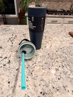 Owala FreeSip Sway Insulated Stainless Steel Water Bottle with Two-Way Spout, Built-In Straw and Bucket Handle, Made for Travel, School, and Sports, 30oz, BPA Free, Leak Proof, Foggy Tide customer photo 2