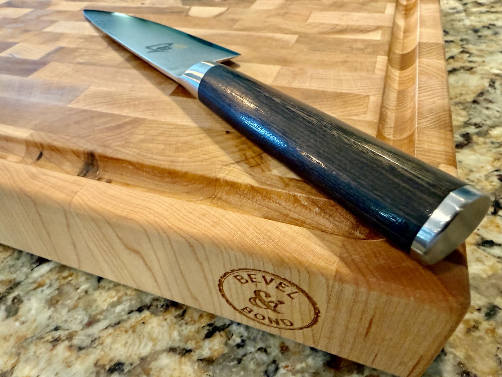 Maple End-Grain Cutting Board - Made in USA - 17