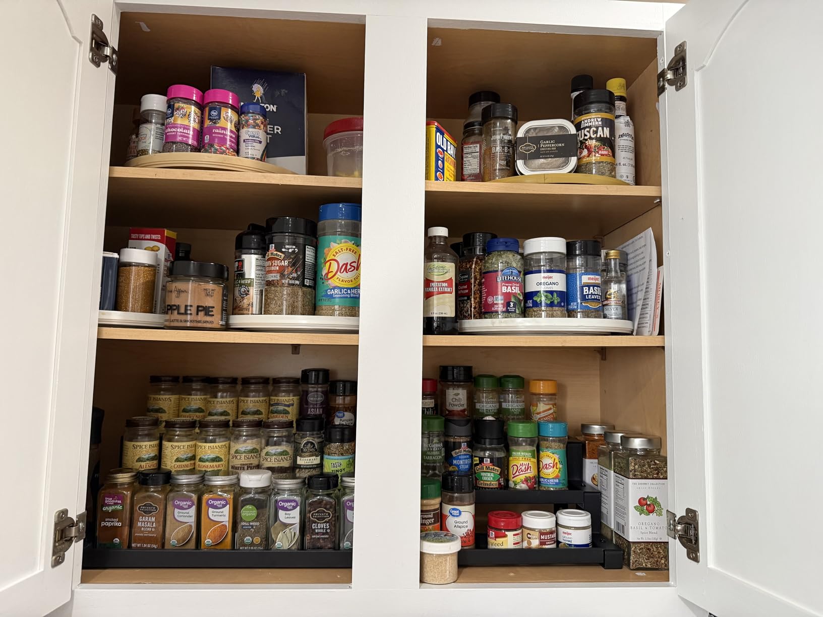 3-Tier Spice Rack Organizer for Kitchen Cabinet or Pantry, 16