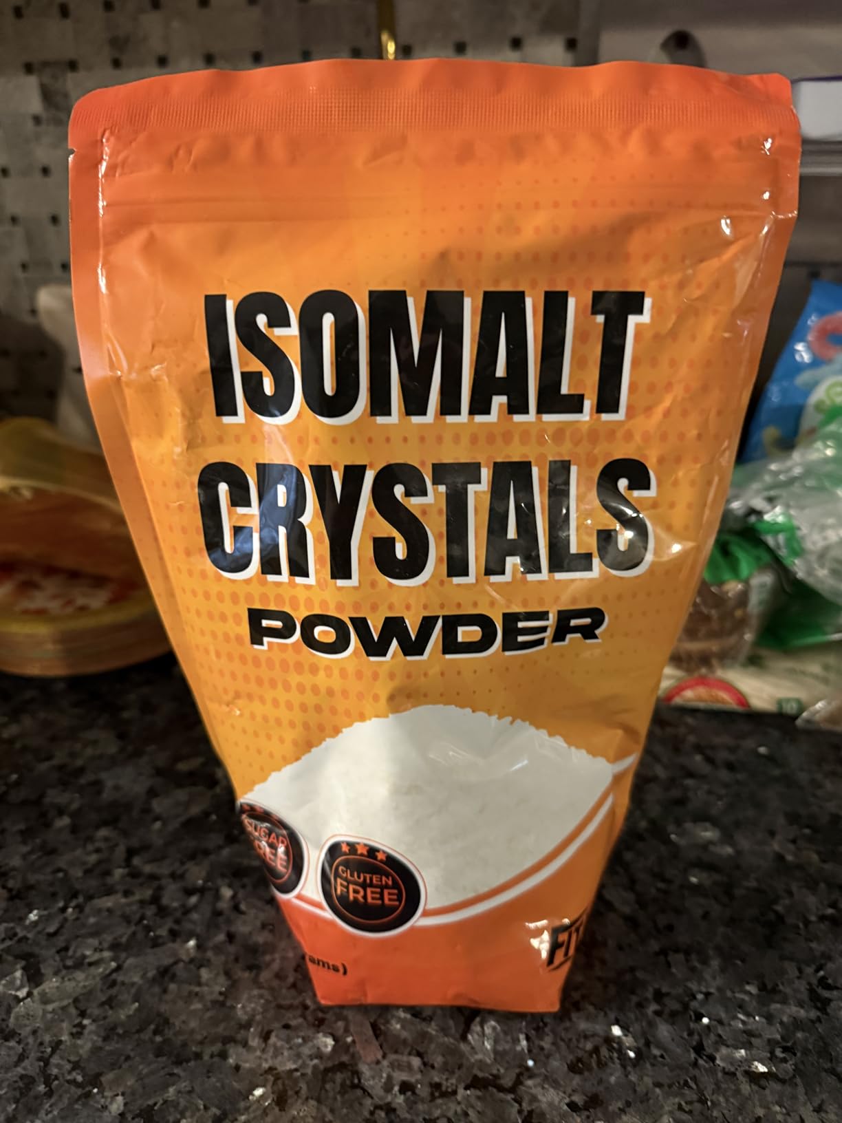 Isomalt Crystals 2 lbs Sugar Substitute Powder for Baking and Decorating Clear and Ready to Use Bulk Size By Fit Lane Nutrition customer photo 2