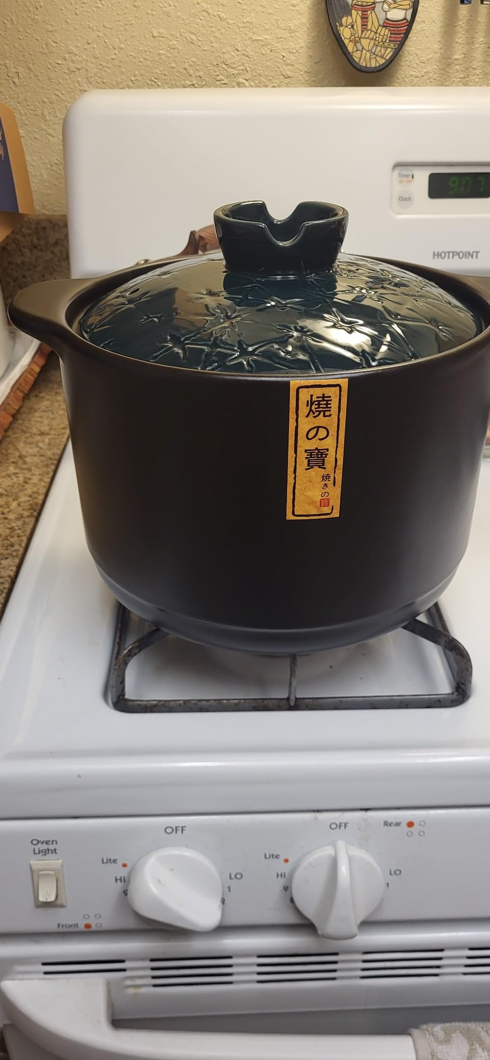 Ceramic Cooking Pot 2.1QT - Authentic Japanese Donabe Clay Pot - Earthenware Stew Pot for Slow Cooking customer photo 1