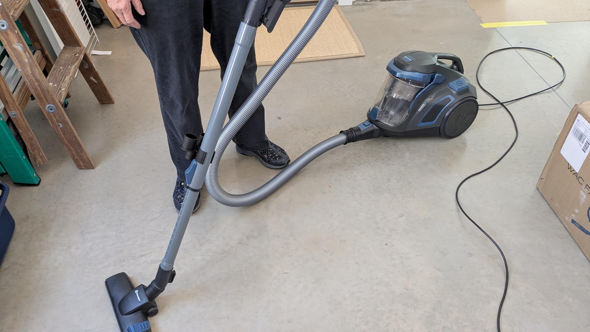 Vacmaster CC0501 Ultra Silent Bagless Canister Vacuum Powerful Cleaner with HEPA Filtration, One-Touch Release Dust Cup customer photo 1