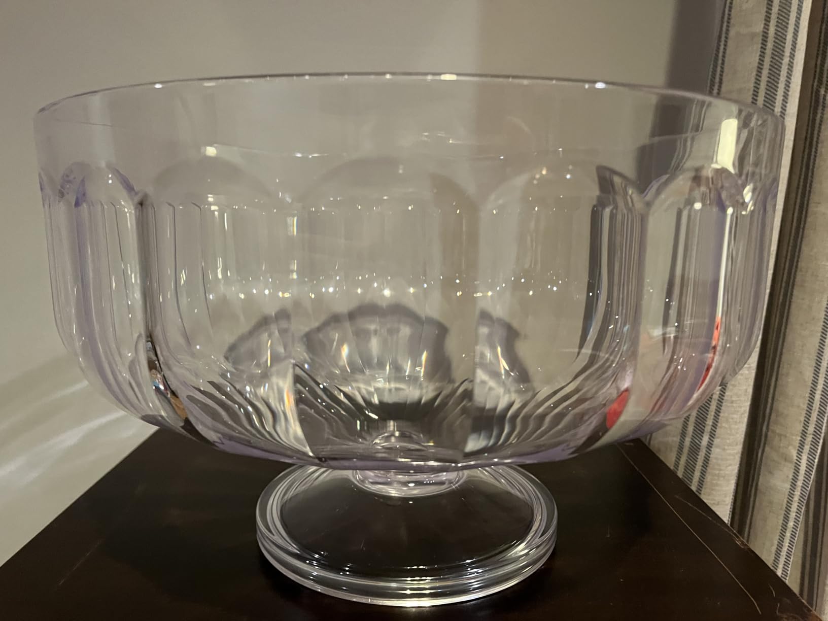 Amazing Abby - Paloma - Acrylic 2-Gallon Punch Bowl Set, Plastic Clear Punch Bowl with Ladle and 8 Cups, Beverage Server Set, BPA-Free, Shatter-Proof, Great for Wedding, Party, and Outdoor Hosting customer photo 2