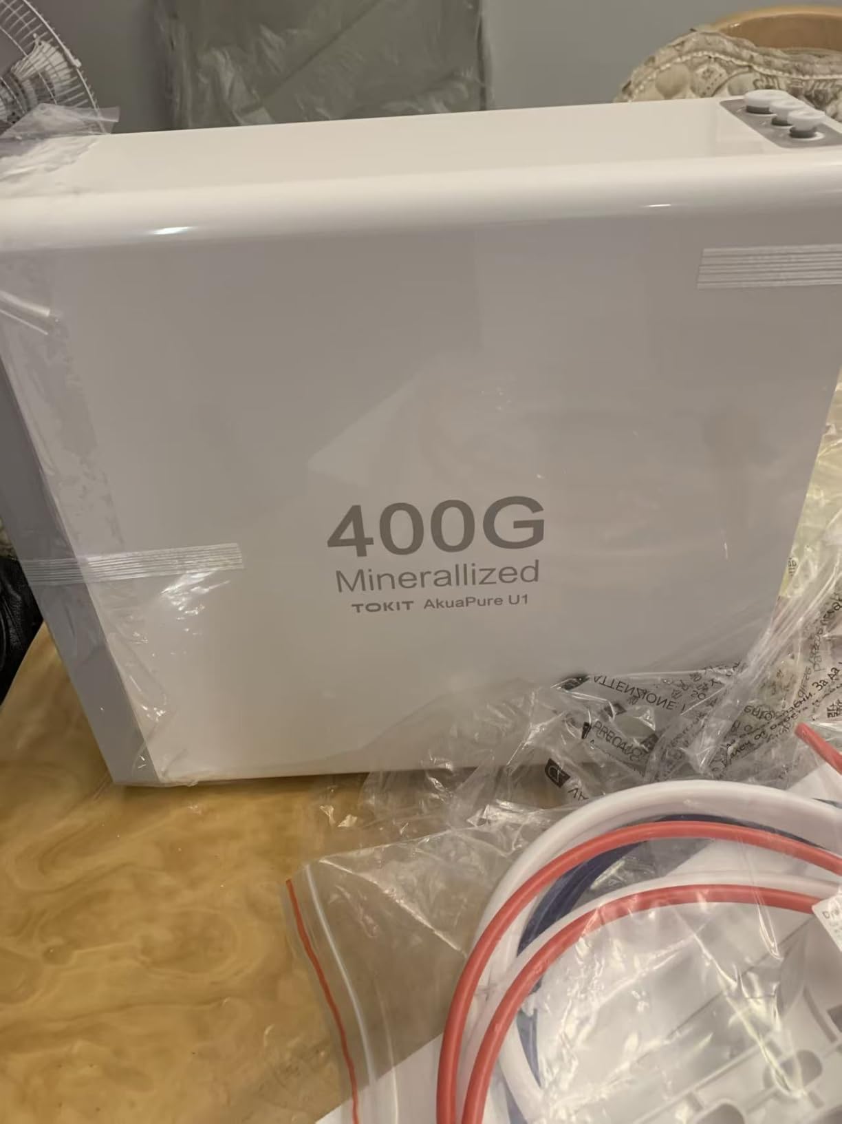 TOKIT UV Reverse Osmosis Water Filter, U2 Pro Under Sink Water Filter System, Tankless Mineral RO Filtration, 600 GPD High Flow, NSF/ANSI 58, 2:1 Pure to Drain, Reduce TDS customer photo 1