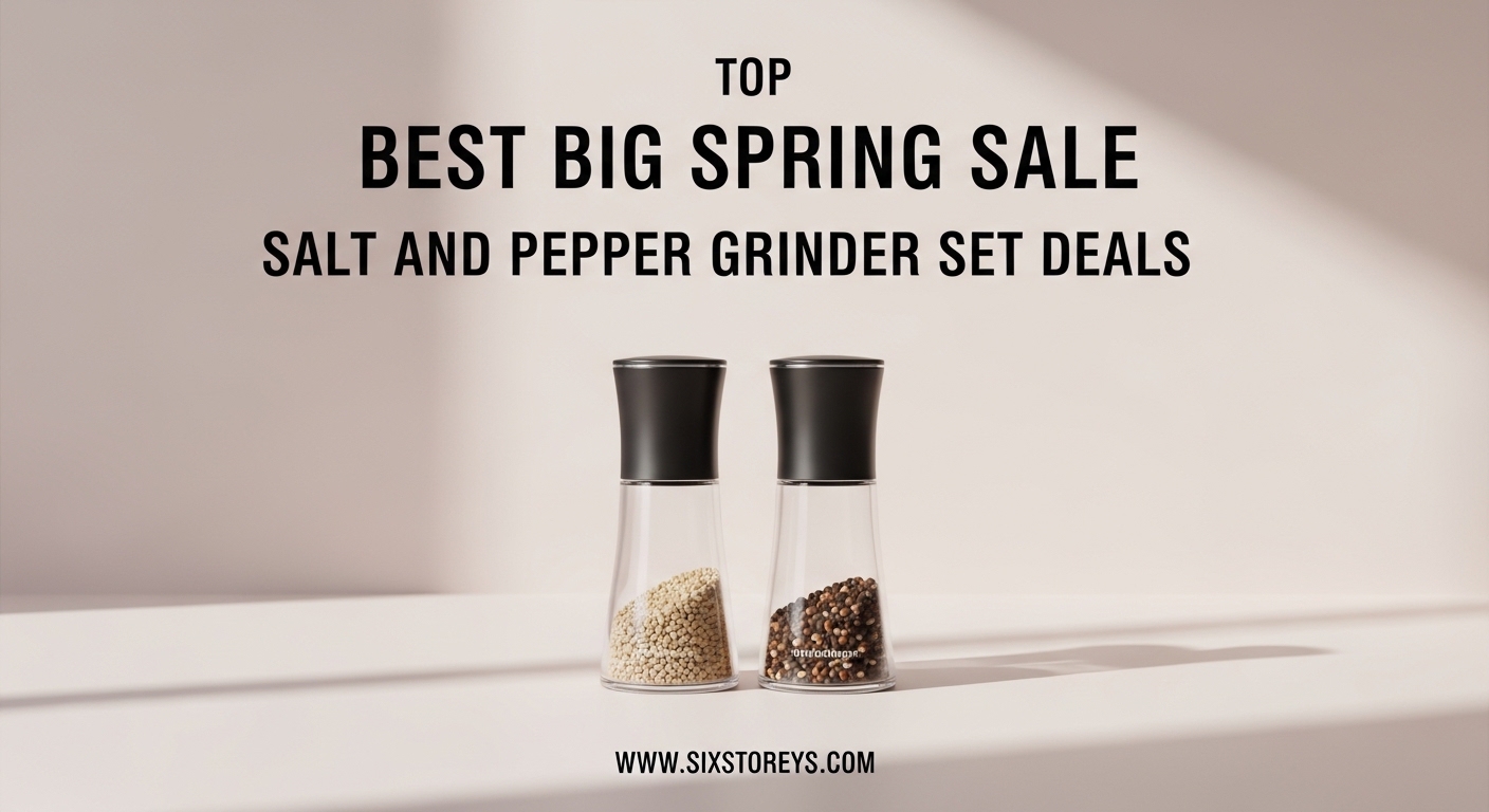 Best Big Spring Sale Salt and Pepper Grinder Set Deals