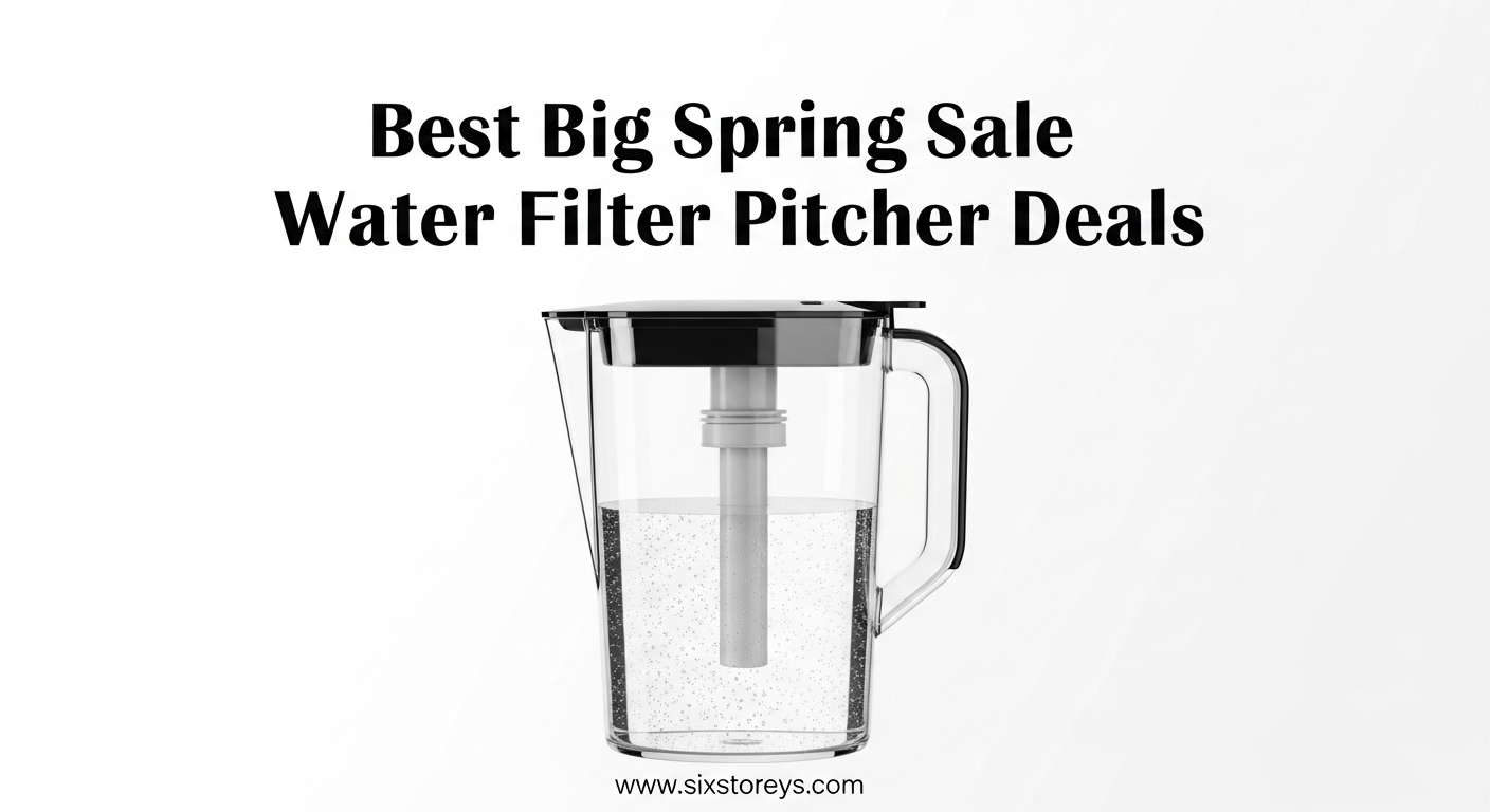 Best Big Spring Sale Water Filter Pitcher Deals