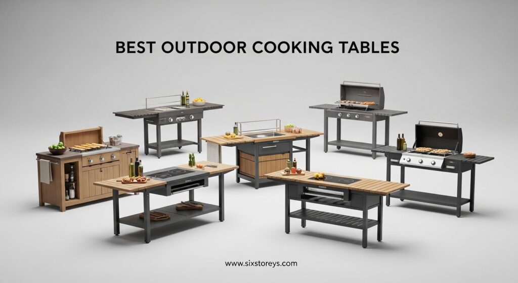 The current image has no alternative text. The file name is: Best-Outdoor-Cooking-Tables-1.jpeg