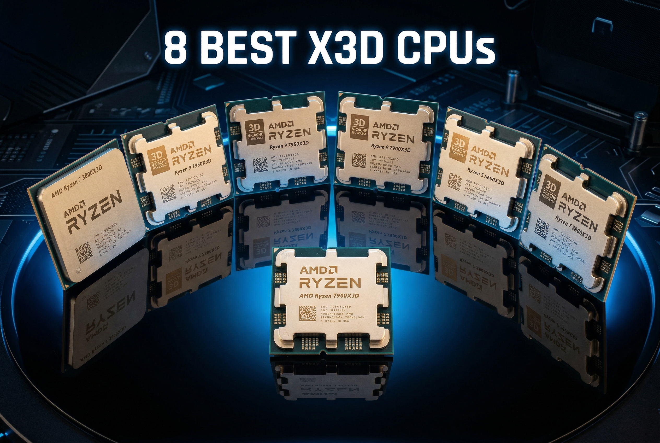 Best X3D CPUs