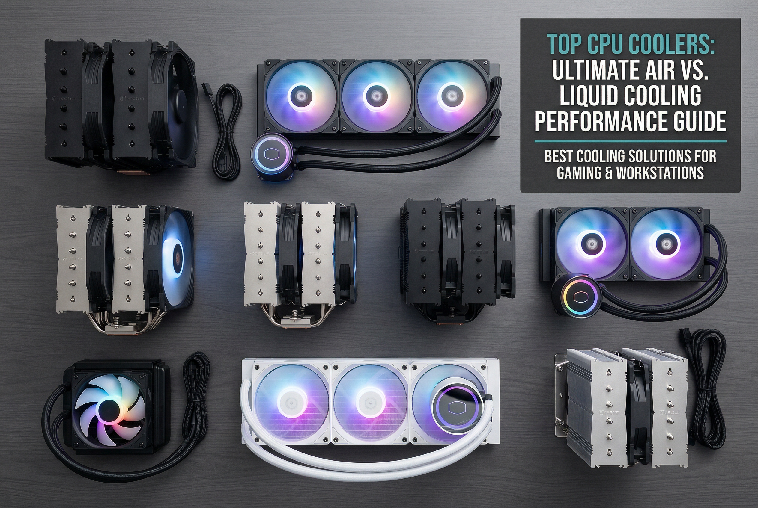 Best CPU Coolers for 7800x3D