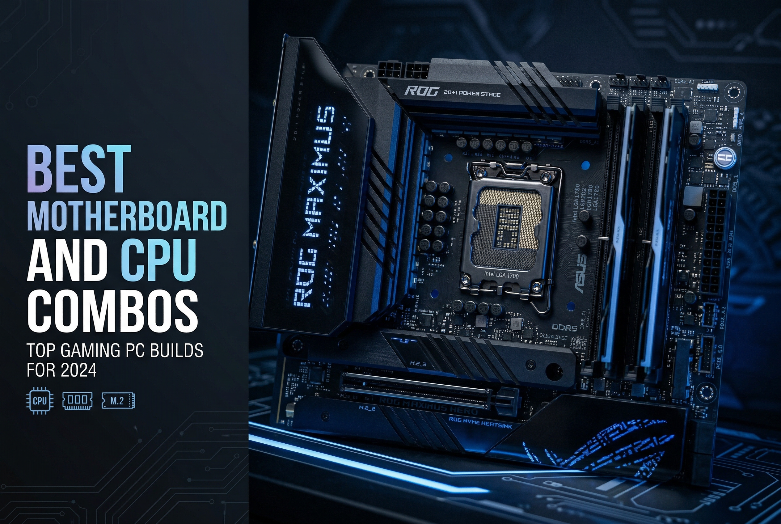 Best Motherboard and CPU Combos