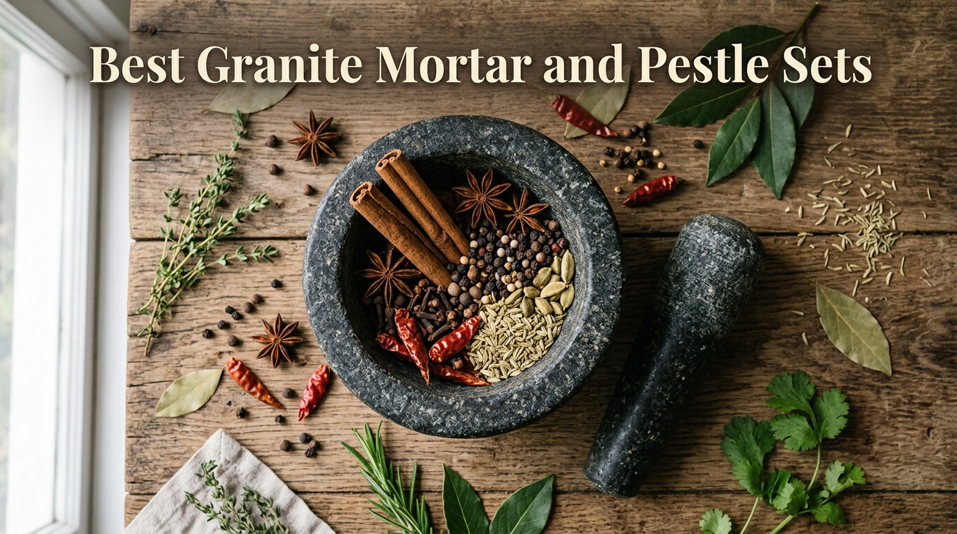 Best granite mortar and pestle sets