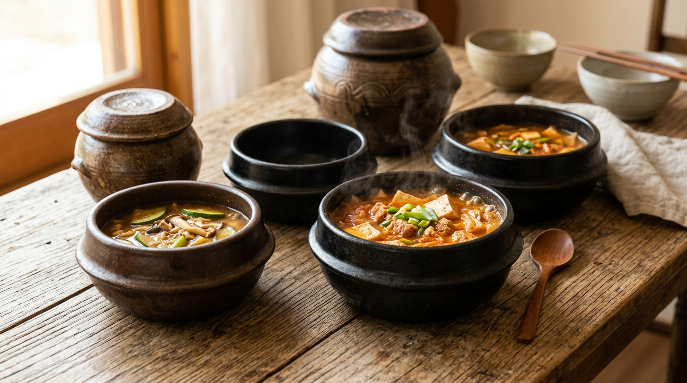 Best Korean earthenware stew pots