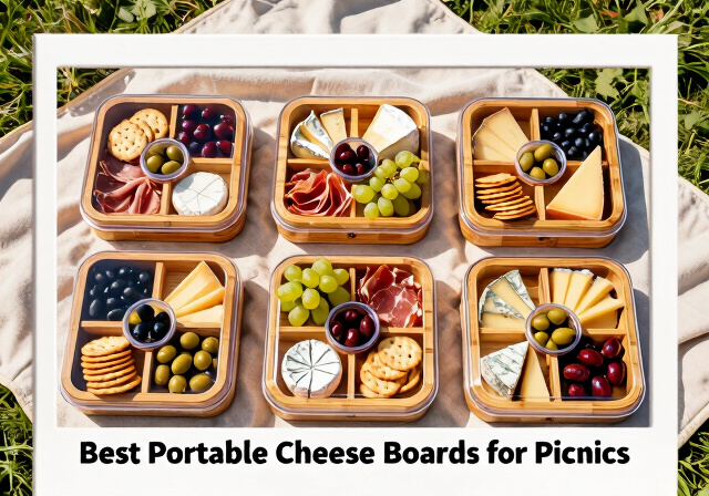Best portable cheese boards for picnics
