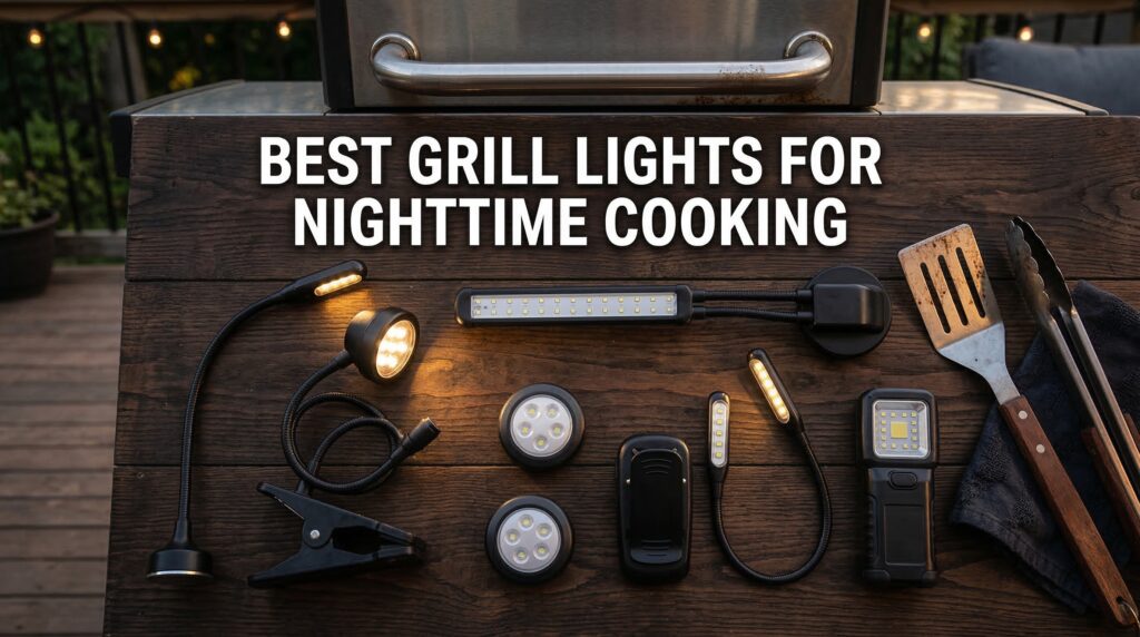 Current image: Best grill lights for nighttime cooking