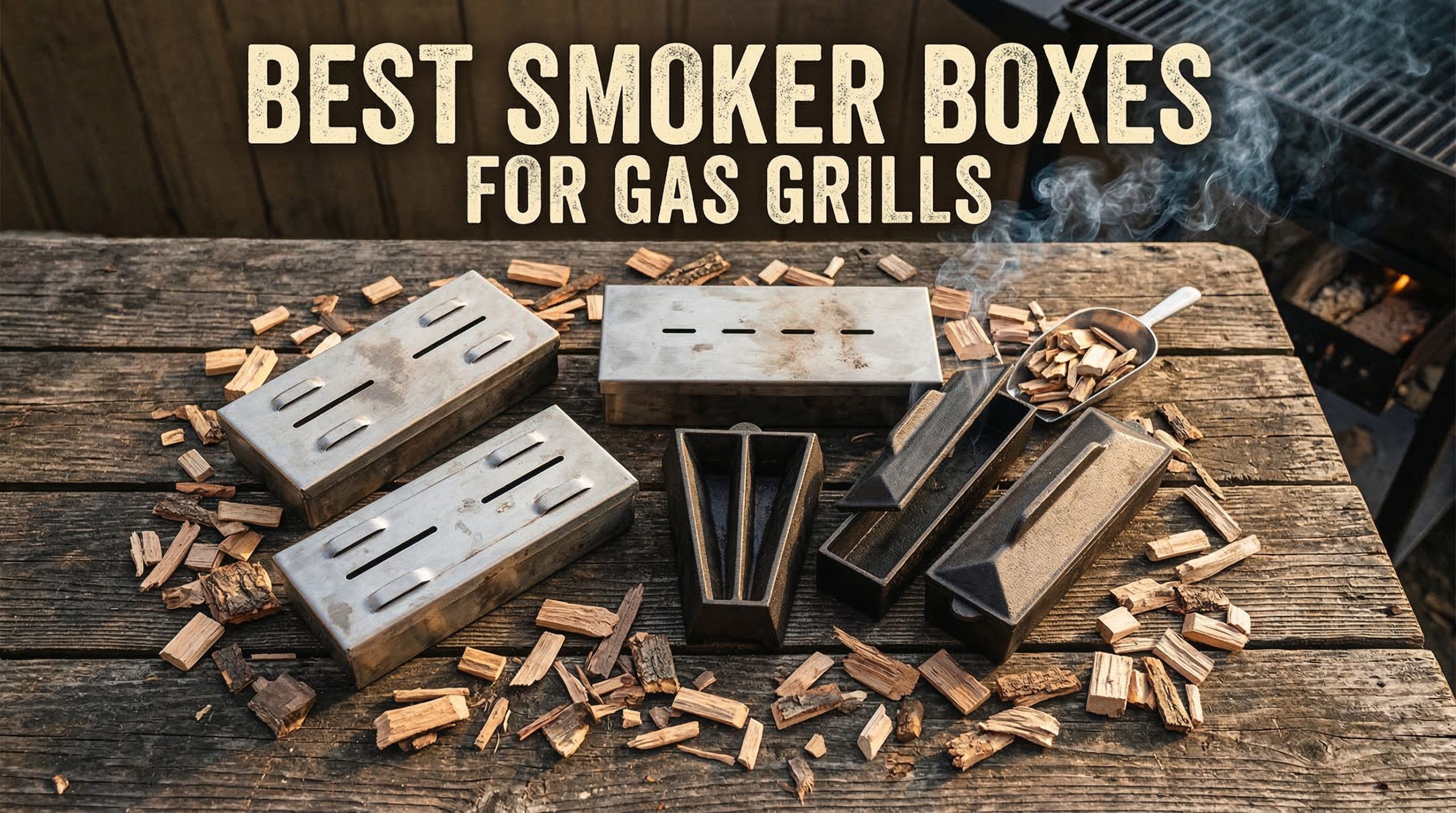 Best smoker boxes for gas grills